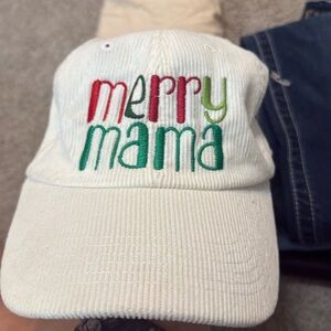 Merry Mama Christmas hat